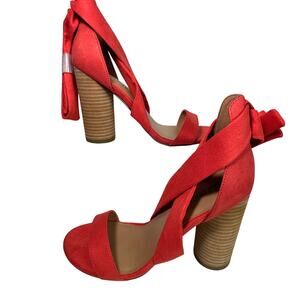 Call It Spring Sandal Defuria Strappy Cube Heel‎ Sandal Shoe Size 7